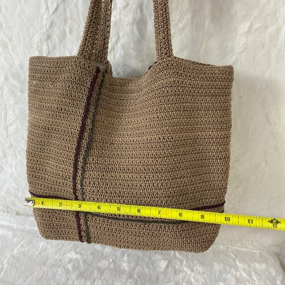 The Limited Crochet Wicker look shoulder bag HoBo Gypsy - Picture 5 of 10